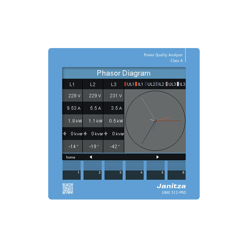 德國(guó)Janitza UMG512?PRO電能質(zhì)量分析儀